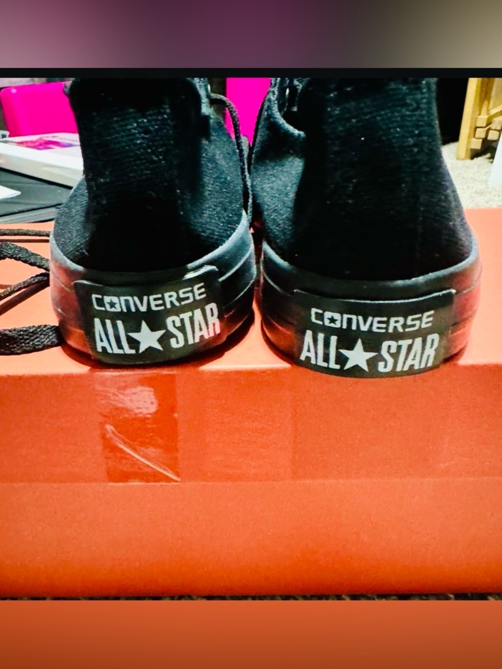 Converse All Star Black Canvas High-Tops